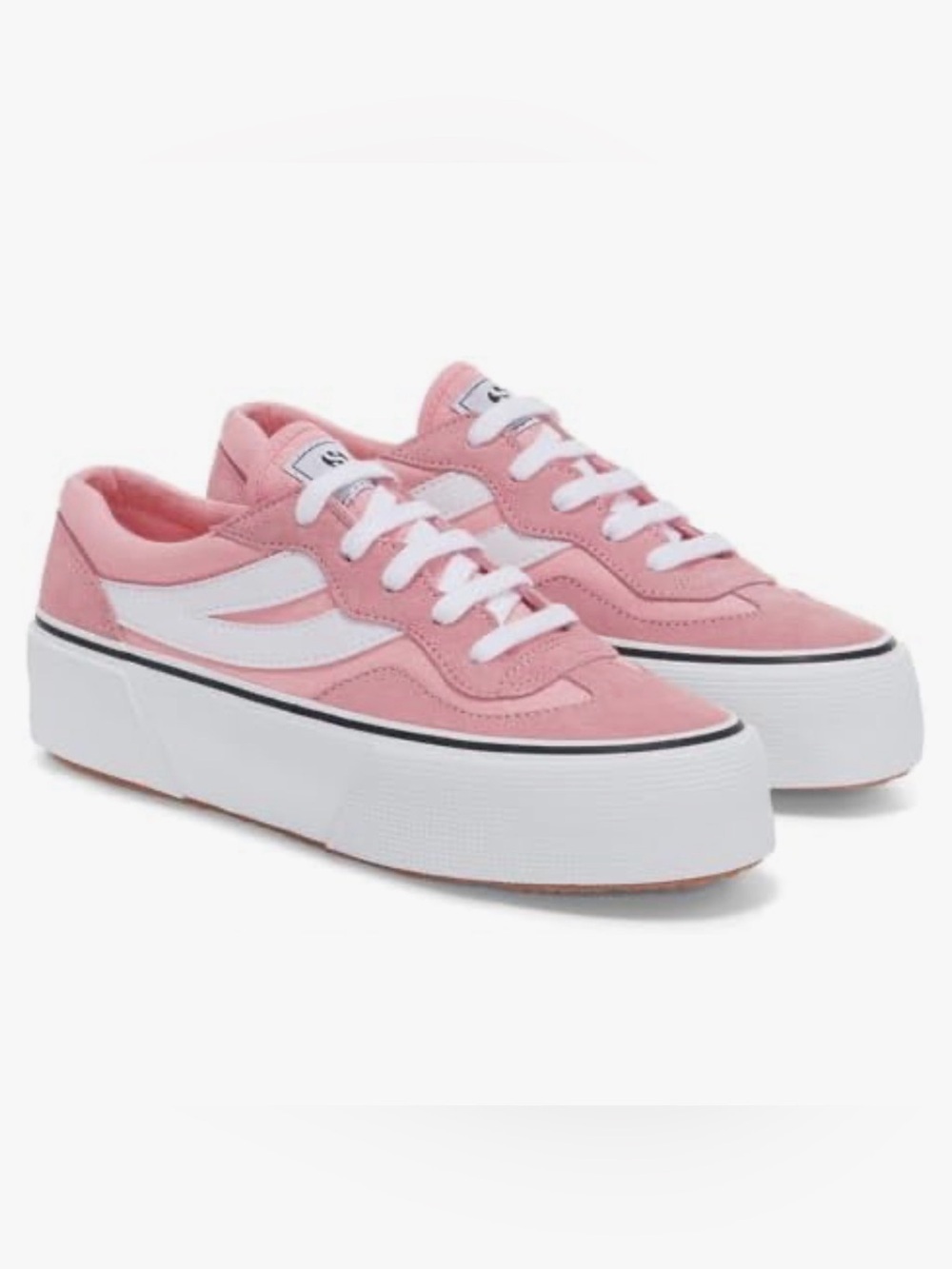 Superga Women's 3041 Revolley Colorblock Platform Sneaker